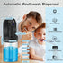 20.29 oz 4 4 Automatic Mouthwash Dispenser for Bathroom, Touchless Smart Wall-Mounted Mouth Wash Dispensers, Magnetic