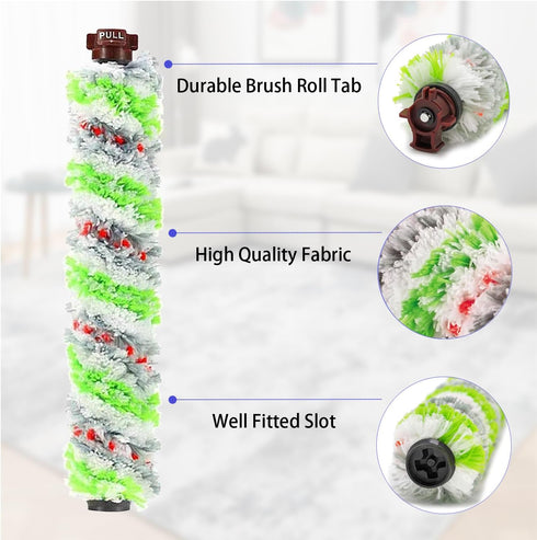 Crosswave Replacement Parts, 1 Multi Surface + 1 Pet + 1 Floor Brush + 2 Filters