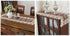 Lace Floral Embroidery Table Runner - Polyester Rectangle Transparent Dresser Scarf for Home Dining Room, 16 x 78