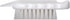 SPARTA 4041202 Plastic Potato Brush, Medium Stiffness, 5.75 Inches, White