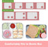 LALASTAR 4x1.6oz Salad Dressing Containers Set, Small Leakproof Condiment Containers with Silicone Lids, Pink