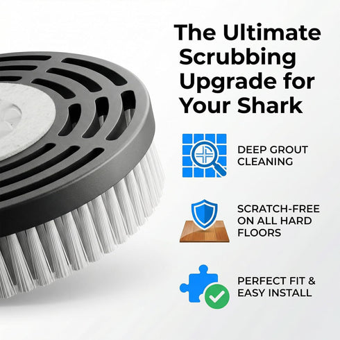 S8201 S8001 S7201 S7000 2 Count Newly Upgraded Steam Mop Replacement Brush Pads for Shark Steam and Scrub Mop Series