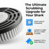 S8201 S8001 S7201 S7000 2 Count Newly Upgraded Steam Mop Replacement Brush Pads for Shark Steam and Scrub Mop Series