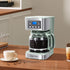 Taylor Swoden 12-Cup Programmable Coffee Maker - Regular & Strong Brew Drip Coffee Machine for Home and Office, Glass