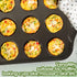 Mini Muffin Pan, 12 Cup with Removable Bottom, Nonstick Cupcake Pans for Baking, Premium Carbon Steel