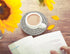 PPhtony Set 2 Round Drink Coasters Cotton Woven Absorbent Bar Coasters Housewarming Gift for Coffee Tables Wooden