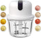 350ML Electric Garlic Chopper, Portable Veggie Chopper,Garlic Grinder Masher Onion Chopper, Blender