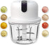 350ML Electric Garlic Chopper, Portable Veggie Chopper,Garlic Grinder Masher Onion Chopper, Blender