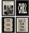 DSHFG Trendy Bar Cart Wall Decor, Black Room Decor Y2k Wall Art Prints
