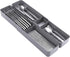 Kitchen Drawer Silverware Organizer, Adjustable Cutlery Holder, Expandable Utensils Tray for Flatware Storage
