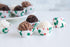 Fox Run Christmas Paper Muffin and Cupcake Liners, Set of 100 Mini Size