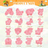 16 Pcs Farm Animal Cookie Cutters with Plunger Stamps Set, Farm Animal theme Fun Cookie Mold, 3D Animal Shape Cookie Cutters, Animal Series Shape Biscuit Cutters for Baking Birthday by Guiqulai
