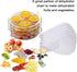 LadayPoa 10Pcs 12 inch Reusable Round Silicone Steamer Liners, Non-stick Mesh Mat for Home Kitchen or Restaurant
