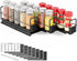 SpaceAid Pull Out Spice Rack Organizer for Cabinet, Heavy Duty Slide Out