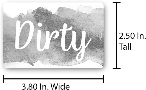 Brothers Bench Blue & Gray Dishwasher Magnet - Clean Dirty Sign for Kitchen Organization and Refrigerator