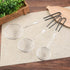 3Pcs Stainless Steel Round Hot Pot Strainer Set, Strainer Skimmer Spoon for Frying and Cooking, Professional Skimmer