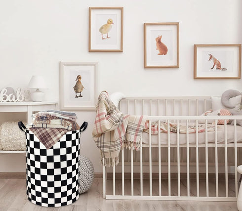 HIYAGON Boys Laundry Basket hamper Kids Hamper Car Toy Organizer Bins for Room Decor,Gift Basket for Bedroom(Racing