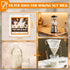 LOSANJI 64 Oz 1/2 1 Pack Glass Milk Bottles with Nut Milk Bag & Pour Spout & Airtight Lids & Brush- Gallon Heavy Duty