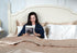 100% Mulberry Silk Pillowcase for Hair and Skin, 22 Momme Natural Silk Pillow Case with Zipper, Queen 20'' 30'' (White)
