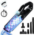 Portable Handheld Car Vacuum Cleaner, 15000PA Suction, High Power Mini Rechargeable Vacuum with LED Light,