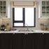 Homease Brown Black Wood Contact Paper, 24 x 196 in, Self-Adhesive Wallpaper for Furniture and Cabinets