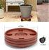 CINDALOG 3 Pack 13 inch 180 lbs Plant Caddy with Wheels Rolling Plant Stands Round Plant Stand Dolly for Outdoor Indoor