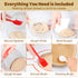 Libri Bene Sourdough Starter Kit,sourdough Bread Baking Supplies,Bread Proofing Basket,Sourdough Proofing