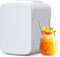 HealSmart 4 Liter 6 Can Portable Mini Fridge 100% Freon-Free Cooler & Warmer for Drinks, Food, Medications
