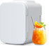 HealSmart 4 Liter 6 Can Portable Mini Fridge 100% Freon-Free Cooler & Warmer for Drinks, Food, Medications