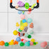 QPJ Baby Bath Toy Storage Organizer, Large Opening Mesh Bathtub Toy Storage for Tub, Bath Toy Holder for Quick Release