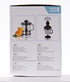 Electric Juicer for Max Juice Yield, Citrus Juicer with 2 Cones, 40W Automatic Lever Press Extractor