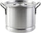 IMUSA Aluminum Steamer with Rack, 24 Qt, Silver
