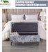 FUANGUI Ottoman Cover Slipcovers Rectangular Printed Folding Stretch Storage Bench Footrest Sofa Stool Covers Footstool