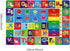 3'X5' Kids Rug for Playroom, ABC Educational Play Mat, Non-Slip Soft Rugs for Kids Room, Toddler Baby Nursery Floor Rug
