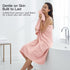 Set 8 2 35x70, 2 14x30, 4 14x14, REDKISS Pink Towel of - Ultra Soft Microfiber, Contains Large Bath Hand Washcloths