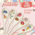 Nosiny 48 Pcs Wooden Spoons Set, 8, 10, 12 Inch Oval Cooking Spoons for Kitchen Cooking and Baking