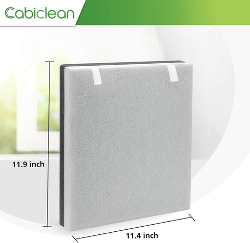 Cabiclean 2 Pack VA-EE004 True HEPA Replacement Filter for VAVA VA-EE004 and LEVOIT Vital 100 Air Purifier