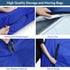 Queen Mattress Bag for Moving and Storage, Heavy Duty Waterproof Mattress Cover with Double Zippers and Handles