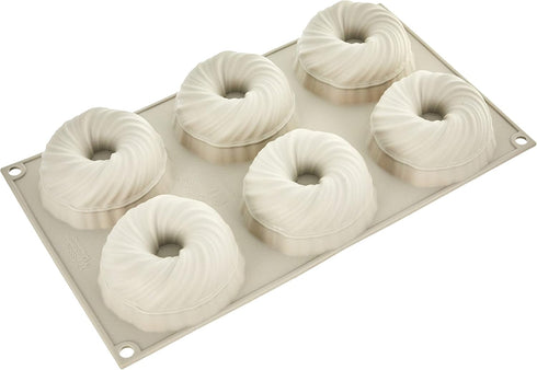 Silikomart Mini INTRECCIO - Silicone Mould ø75 H 35 MM