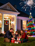 16Ft 200 LED Fairy Lights USB Powered String Lights, LED Multicolor Firecracker Cluster Twinkle Light with Remote