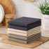 Kitinjoy 100% Cotton Kitchen Dish Cloths, 6 Pack Waffle Weave Ultra Soft Absorbent Towels, 12 x 12 Inches