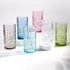 BELLAFORTE Shatterproof Tritan Plastic Tall Tumbler, Set of 4, 18oz Unbreakable Drinking Glasses for Parties, Clear