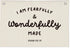 Wheatwin Kids Room Decor - Bible Verse Wall Hanging, 'I am Fearfully and