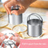 Frapkom Set, (4 Set) Biscuit Cutter Stainless Steel Flour Sifter, Pastry Cutter, Pastry Scraper and Dough Blender