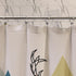 Qulable 12 Pack Shower Curtain Rings - Plastic O-Shaped Hooks Glide Easily on Bathroom Rod (Clear)