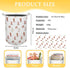HKTZM Western Rodeo Bow Cowgirl Laundry Basket, Toybox for Girls Room, Western Laundry Basket Hamper Waterproof