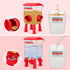 Set, 2 Gallon/18 Chicken Feeder and Waterer Chicken Coop Accessories with Hanging Chicken Feeder and Hanging Chicken