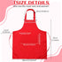 24 Pack 2 JaGely Adjustable Bib Apron with Pockets Black Aprons Bulk for Server Adult Women Kitchen Apron Water Oil