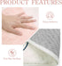 4x6 Lahome Pink Carpet for Living Room - Area Rug for Bedroom Washable Non-Slip Boho Rug Throw Cute Soft Nursery Kids