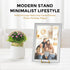 TR-LIFE 12 Inch Large Plate Stands for Display, Metal Picture Frame Holder + Small Easels for Art